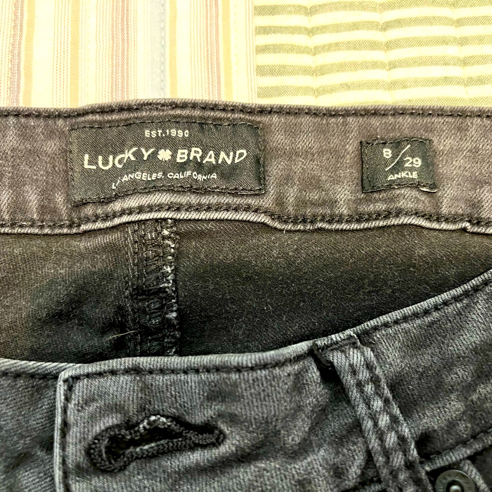 Lucky Brand Women's Skinny Jeans - Black Wash